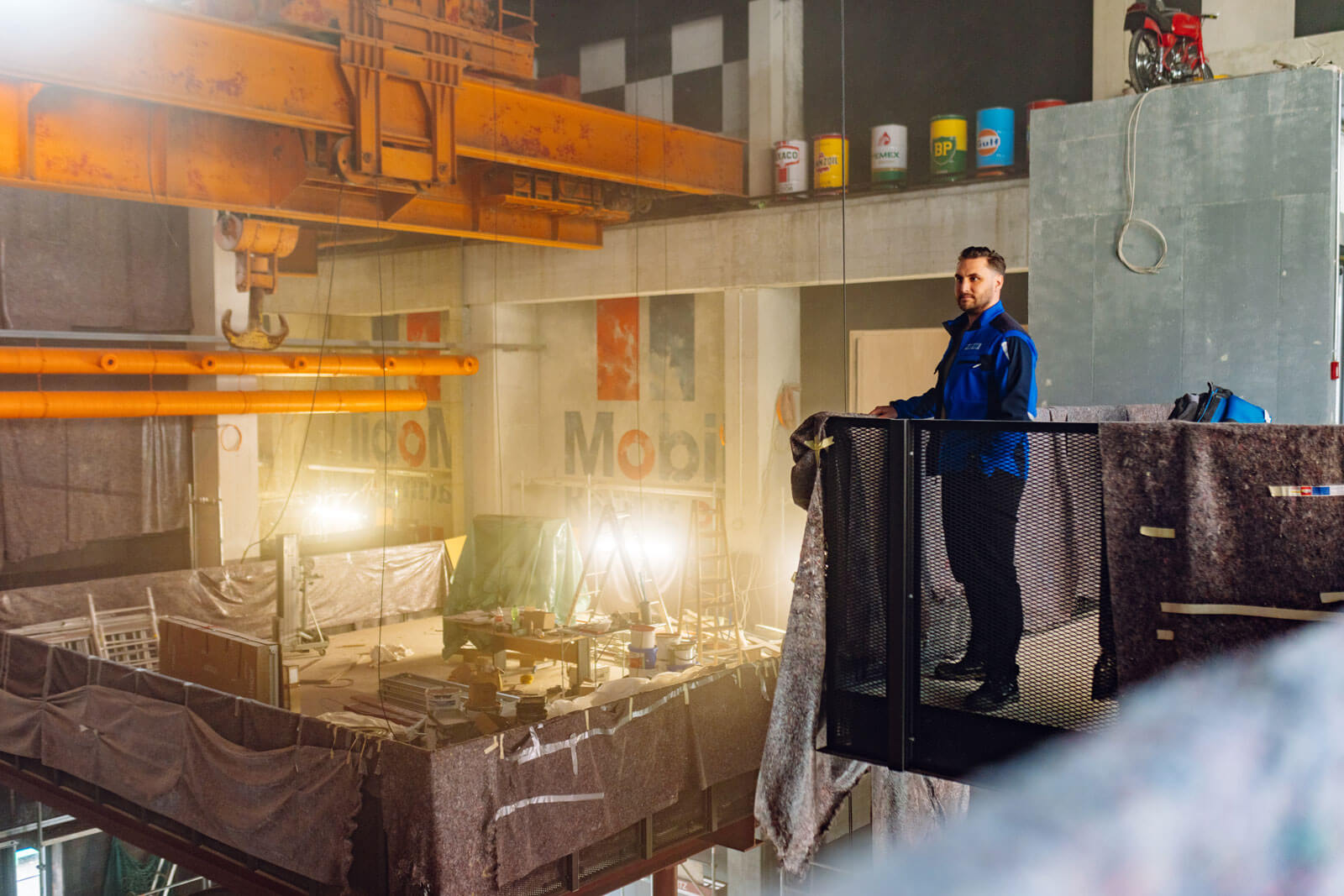 umbau maschinenhaus nord zeche ewald in das restaurant moto59 berns gruppe referenzen