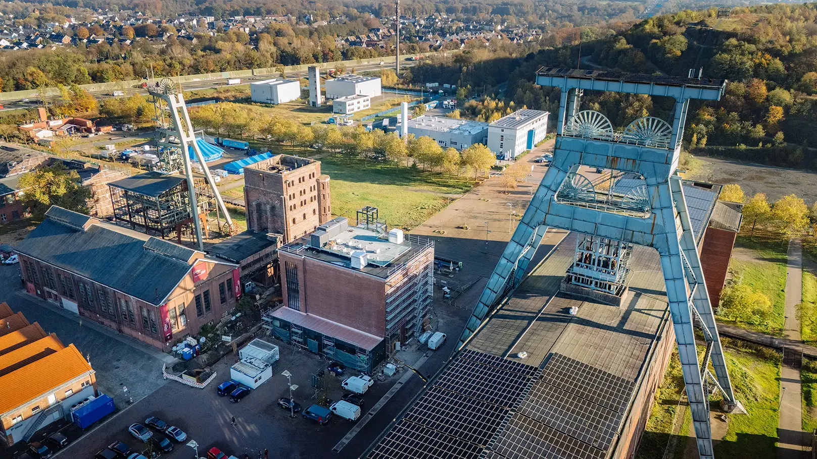umbau maschinenhaus nord zeche ewald in das restaurant moto59 berns gruppe referenzen