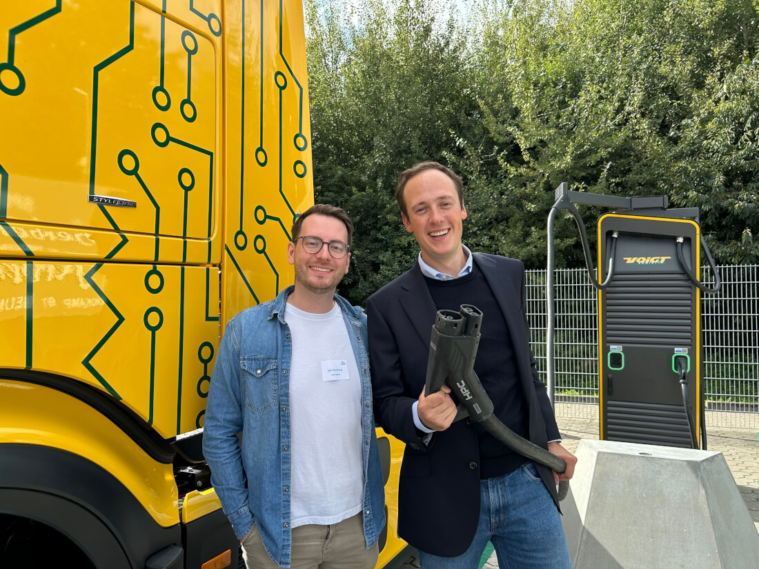 Voigt Logistik setzt auf Elektromobilität mit IO-Dynamics