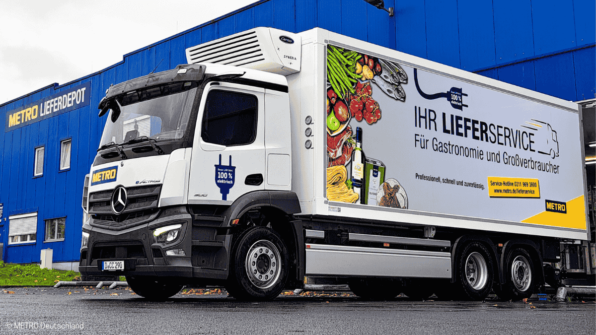 metro deutschland elektrischer lkw