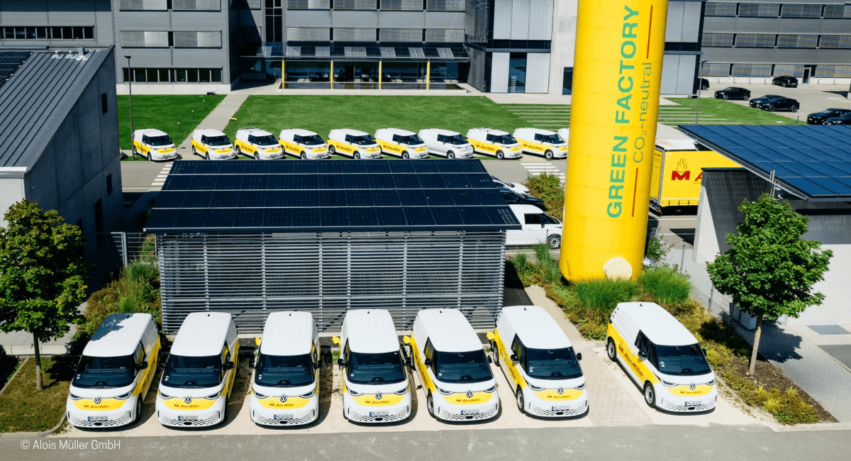 Ganzheitliches Energiemanagement des Fuhrparks der Alois Müller GmbH