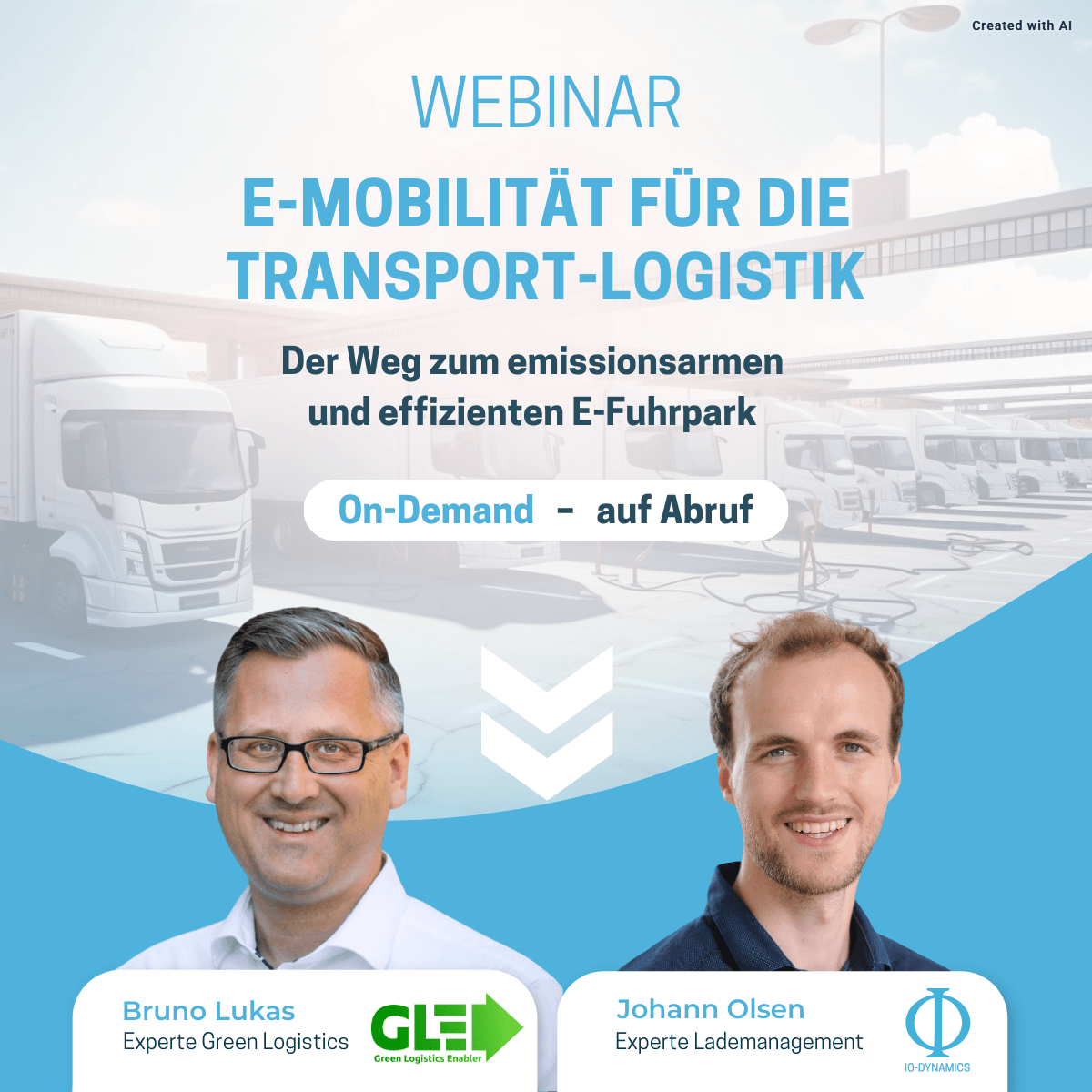 Webinar-E-Mobilität für die Transport-Logistik