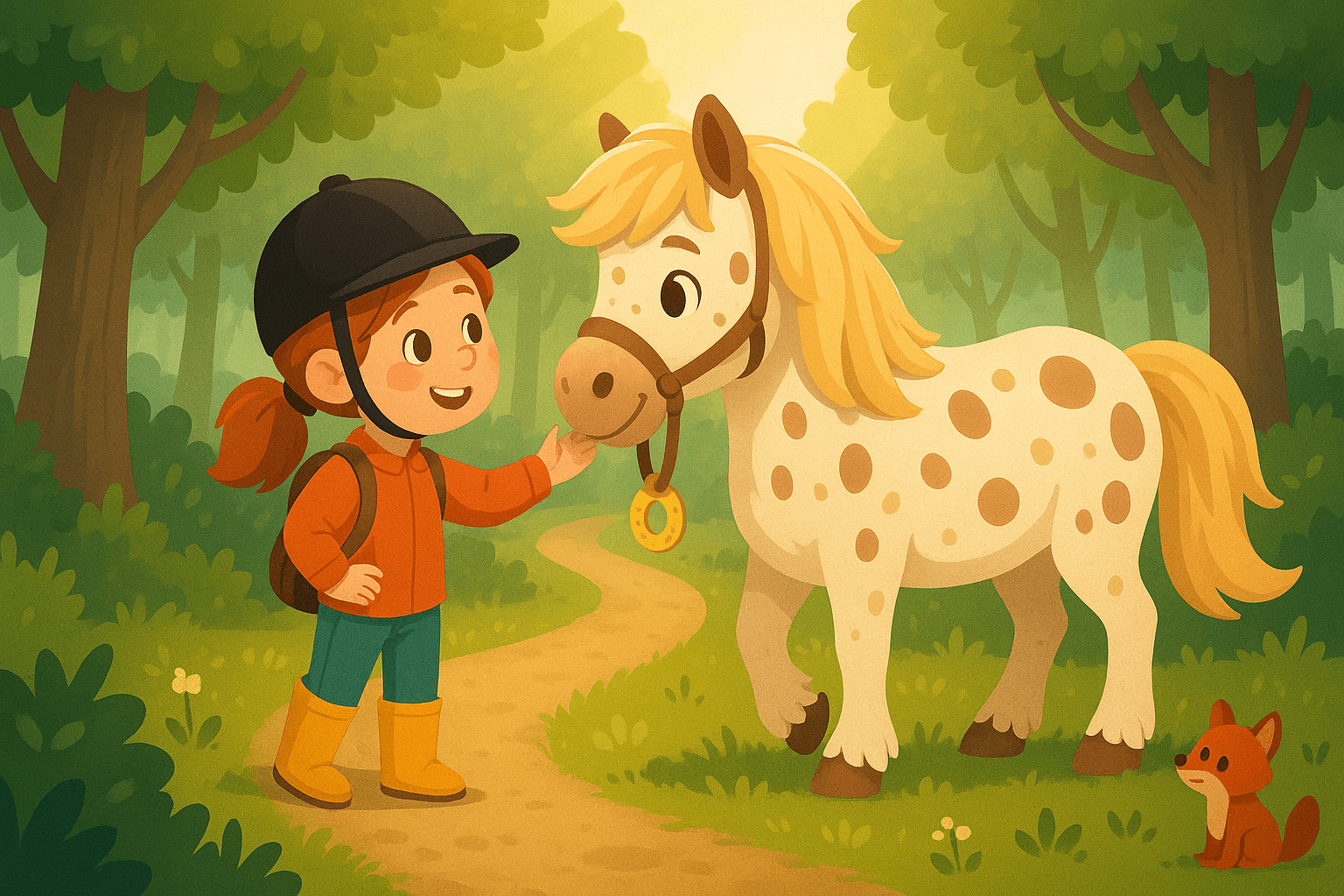 Lotta & das Pony mit den Sommersprossen