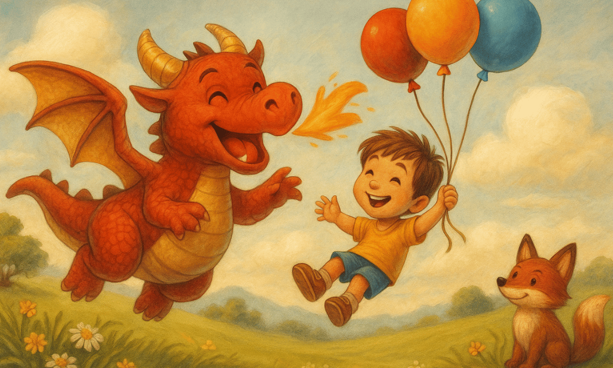 Finni, der kitzelige Drache