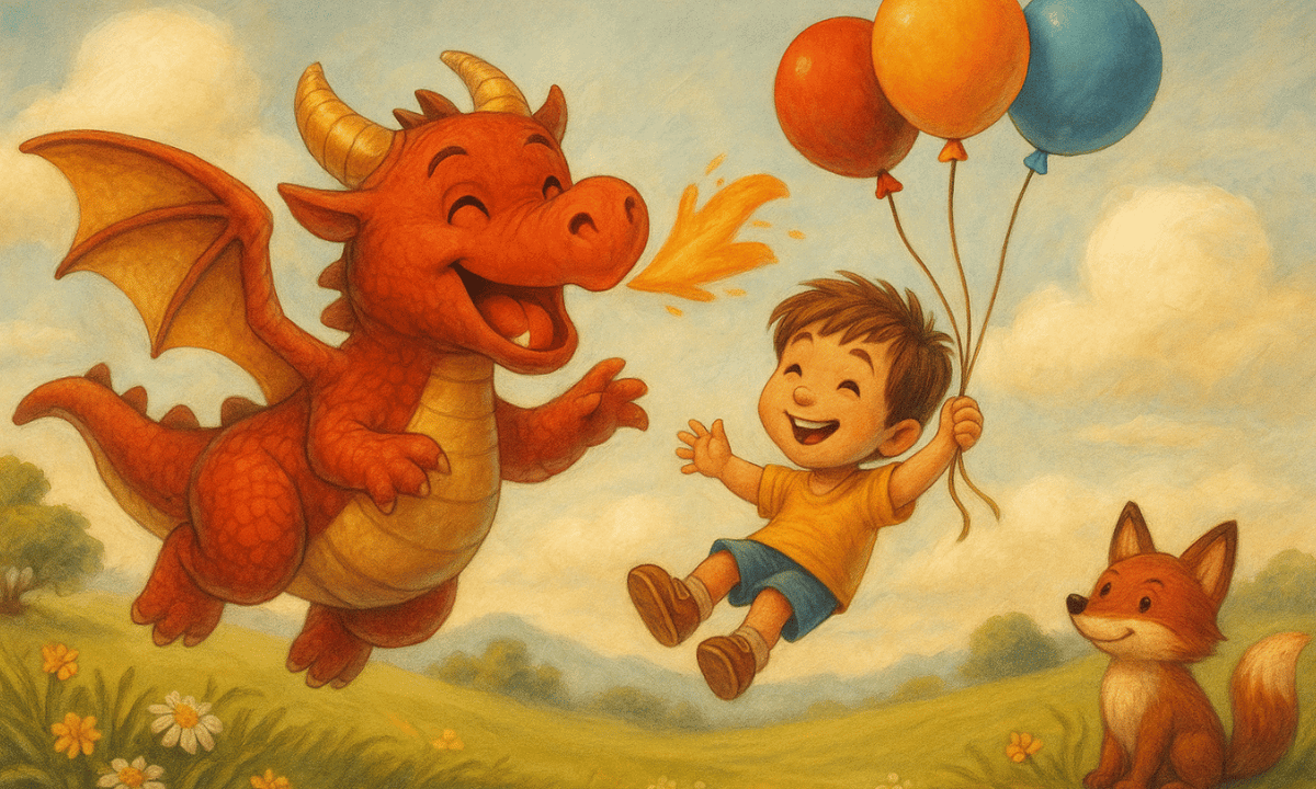 Finni, der kitzelige Drache