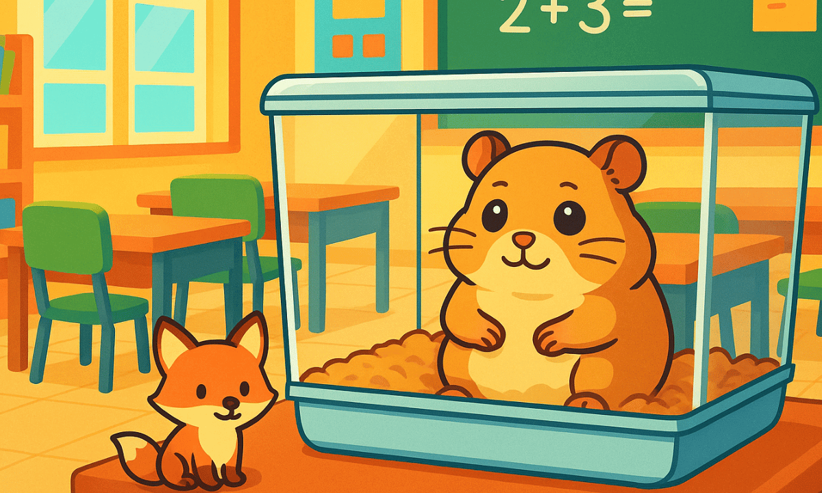 Kai-Uwe, der Klassenhamster - Der beste Zuhörer der Welt
