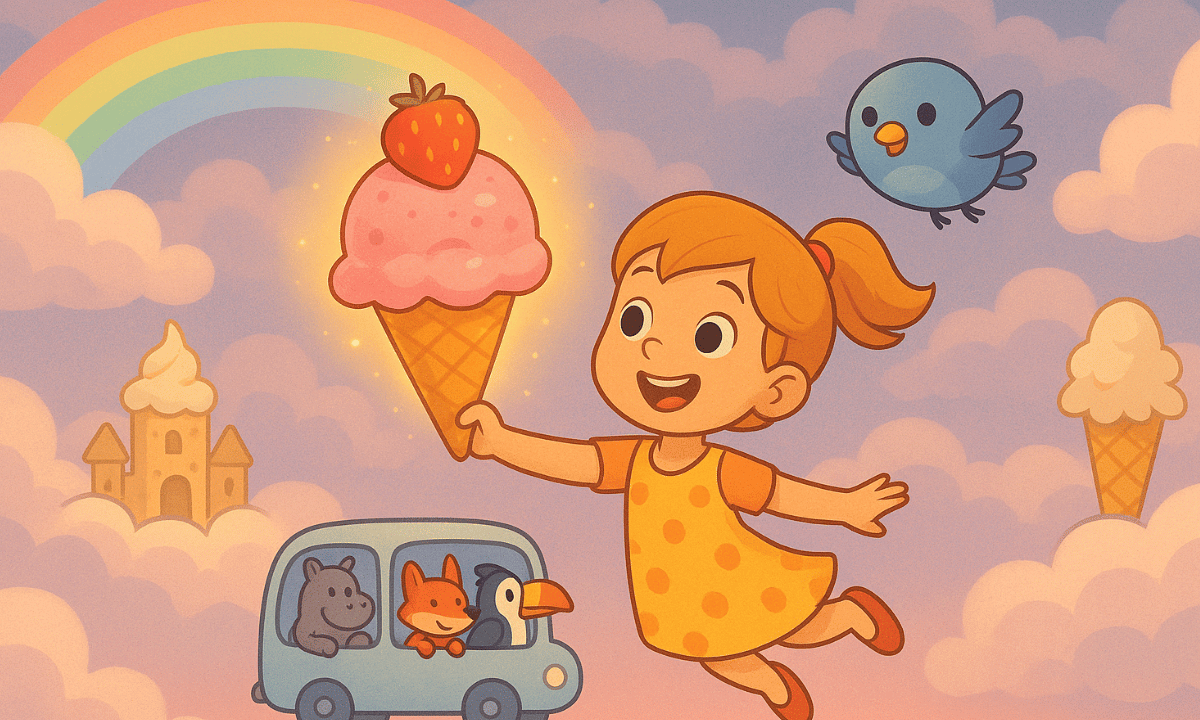 Lilli & das fliegende Erdbeereis