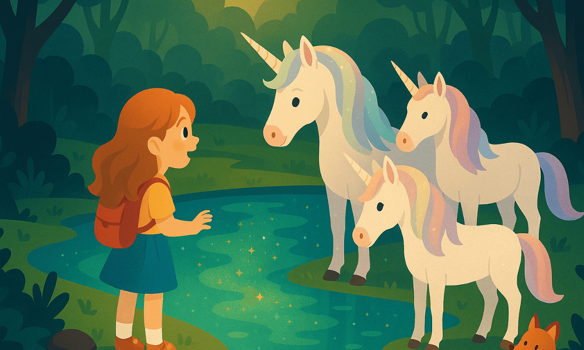 Lina & der glitzernde Einhornsee