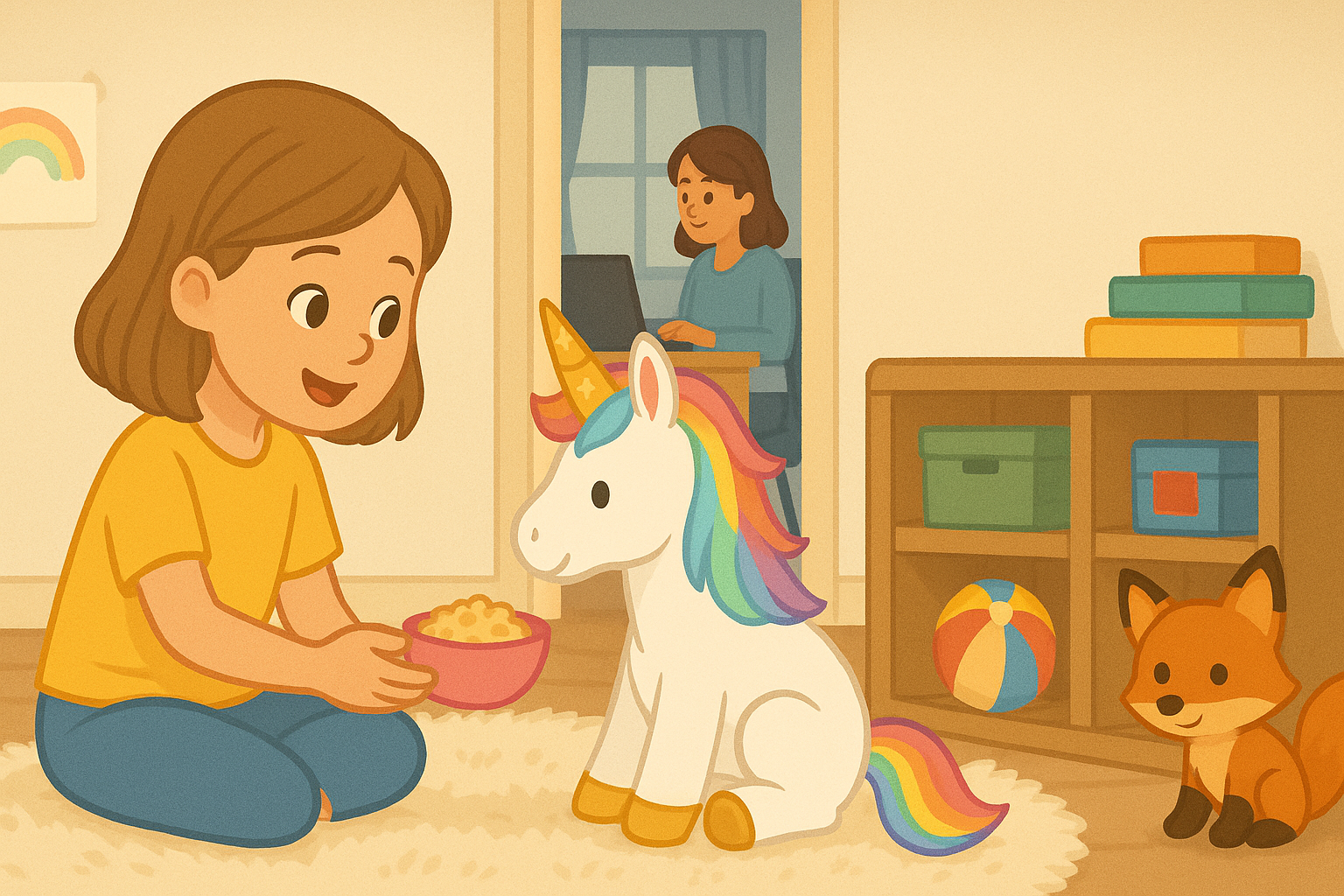 Lina & das hungrige Einhorn