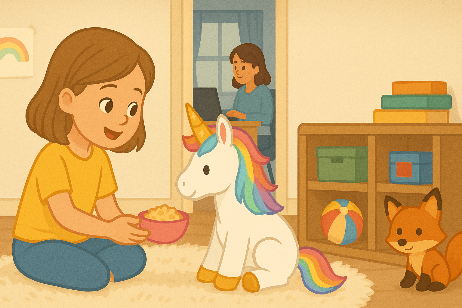 Lina & das hungrige Einhorn
