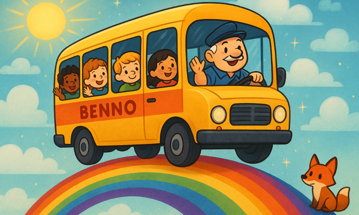Der Regenbogen-Busfahrer Benno