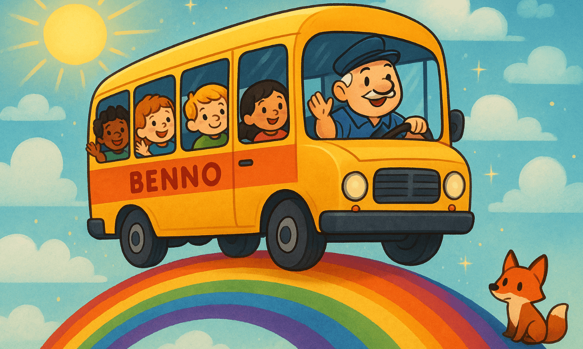 Der Regenbogen-Busfahrer Benno