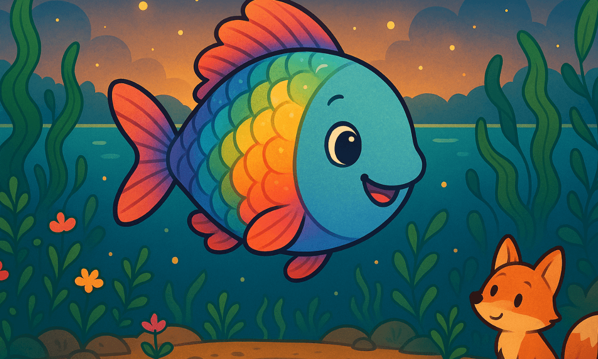 Fips, der Regenbogenfisch mit den verborgenen Farben