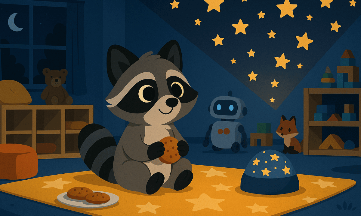 Wolli Waschbär & die Nacht im Kindergarten