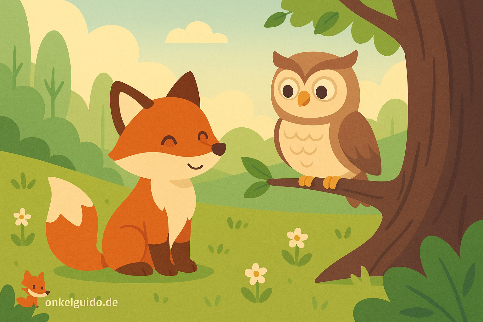 Der kleine Fuchs & die kluge Eule Aurelia
