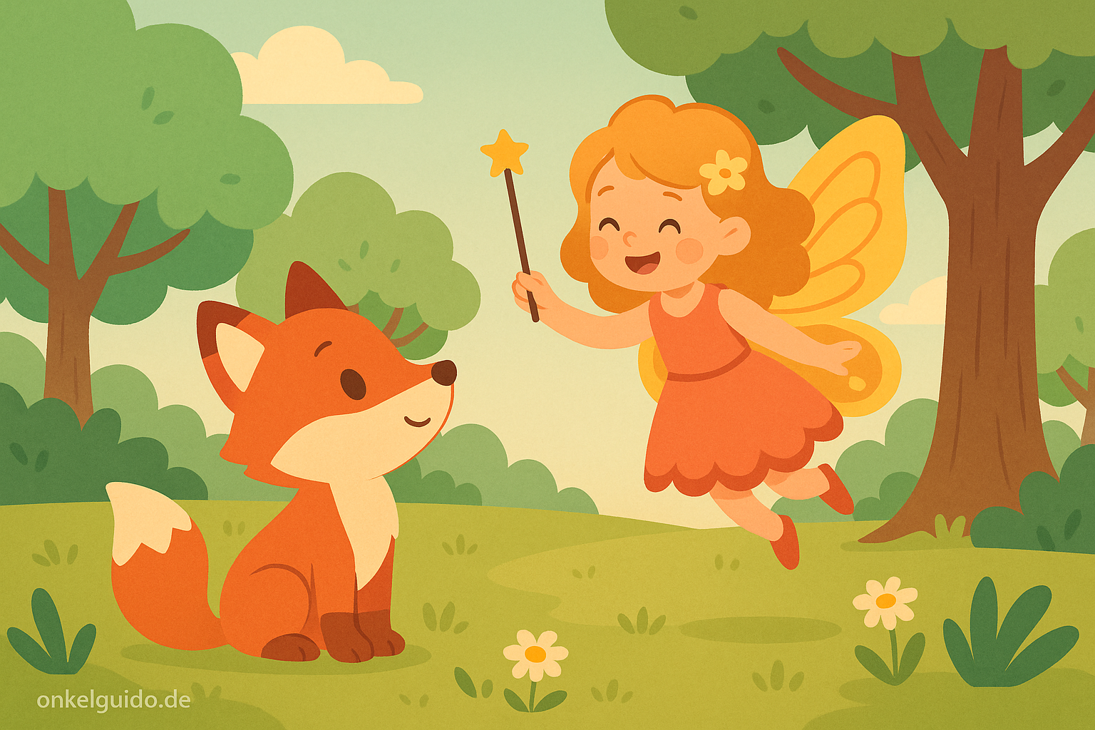Der kleine Fuchs & die fröhliche Schmetterlingsfee Liora