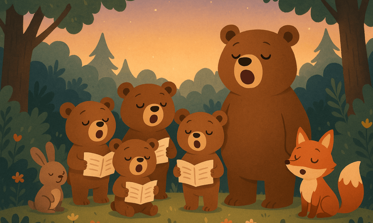 Der Bärenchor am Waldrand