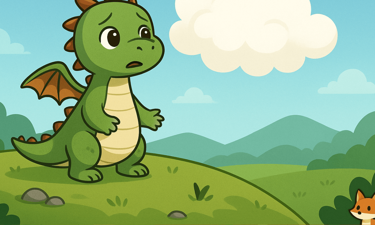 Der kleine Drache & die verschwundene Wolke