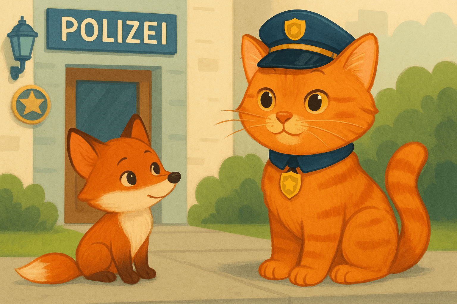 Polizei Kater Barney aus Kassel