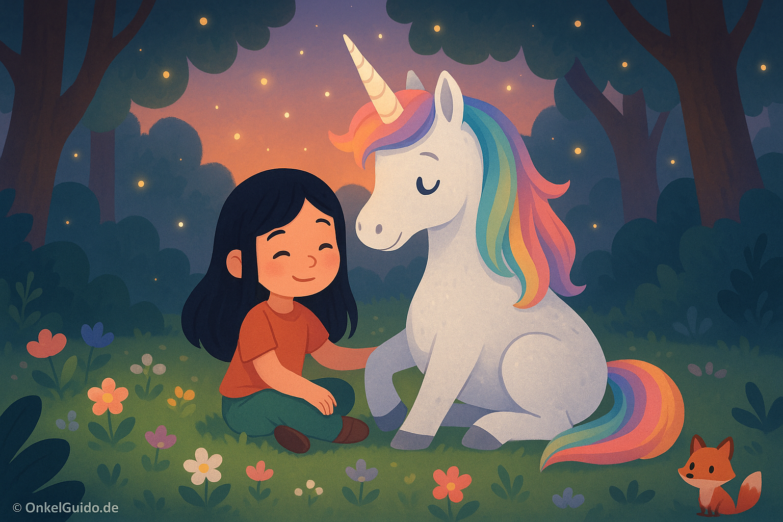Janina & das Einhorn Muto. Ein magisches Abenteuer im Zauberwald