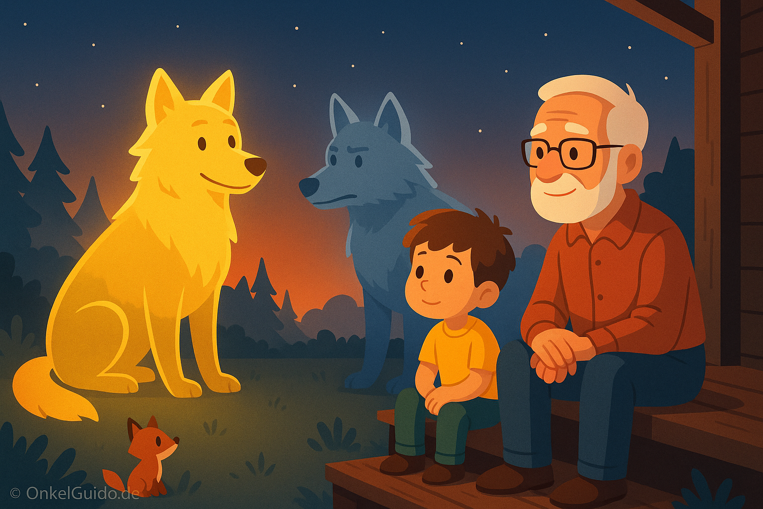Welcher Wolf in dir gewinnt? – Die Geschichte von Lio & den zwei Wölfen