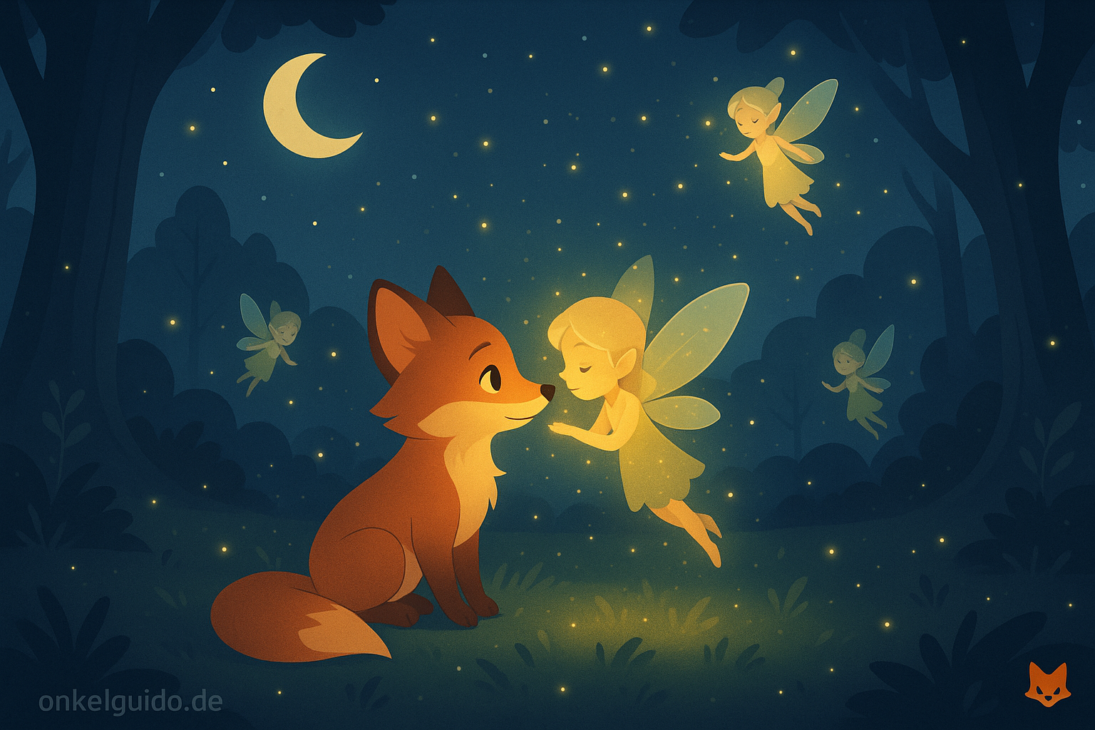 Der kleine Fuchs & das Geheimnis der Waldlichter