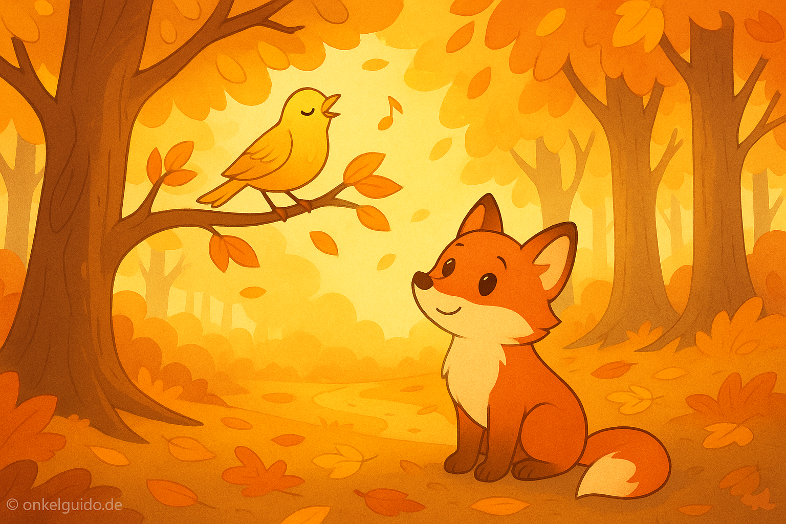 Der kleine Fuchs & das Lied des Herbstwaldes