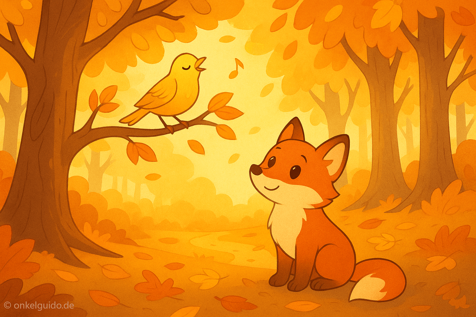 Der kleine Fuchs & das Lied des Herbstwaldes