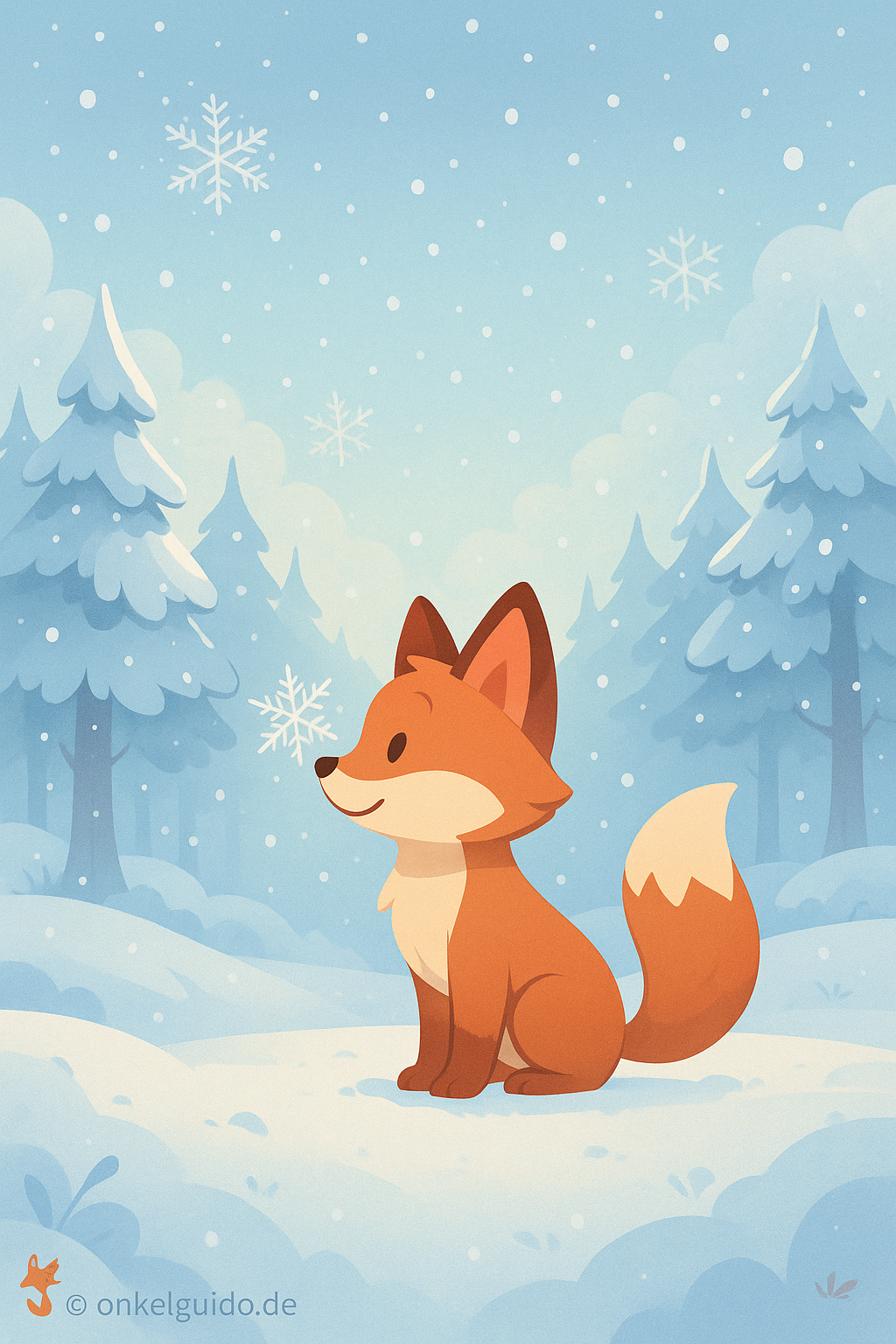 Der kleine Fuchs & das erste Schneeflockenwunder