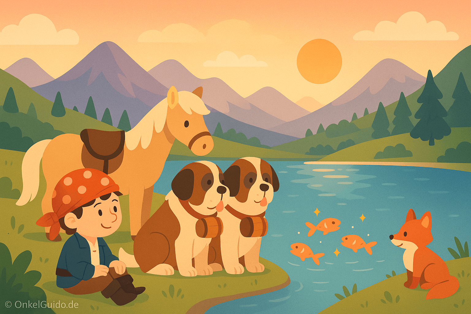 Der kleine Pirat Harald & das verborgene Bergsee-Geheimnis