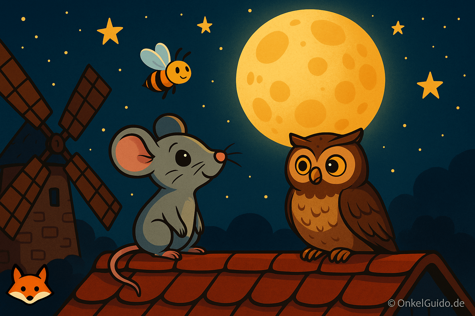 Luna, die kleine Maus & ihr Traum vom Mond