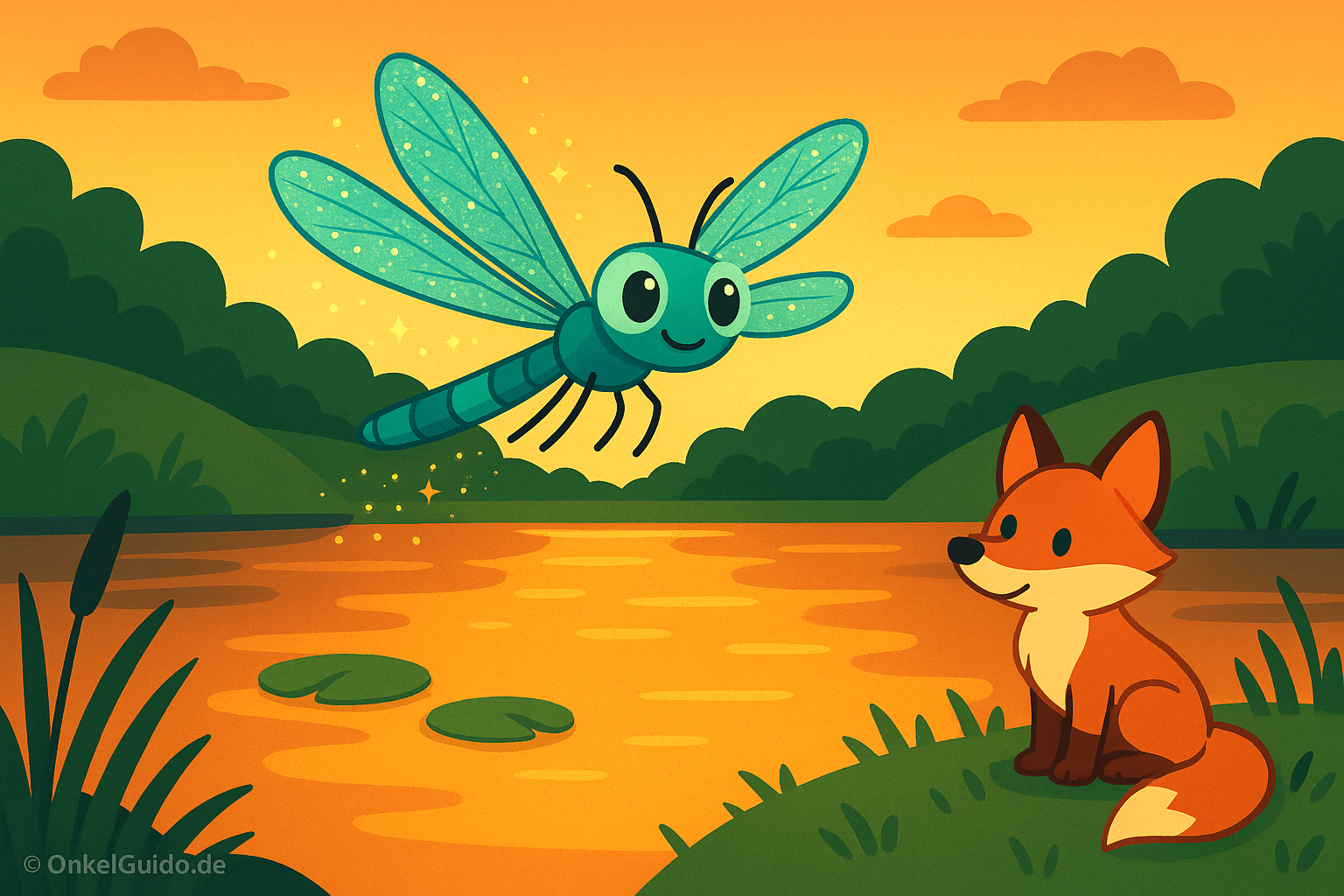Fritz die Drachenfliege & der Tanz des Abendwinds