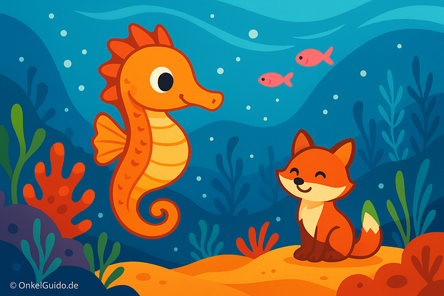 Was machen Seepferdchen eigentlich den ganzen Tag?