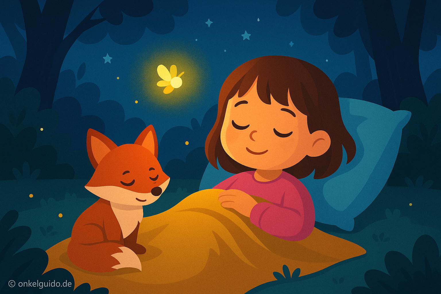 Leonis Traumreise in den flüsternden Abendwald