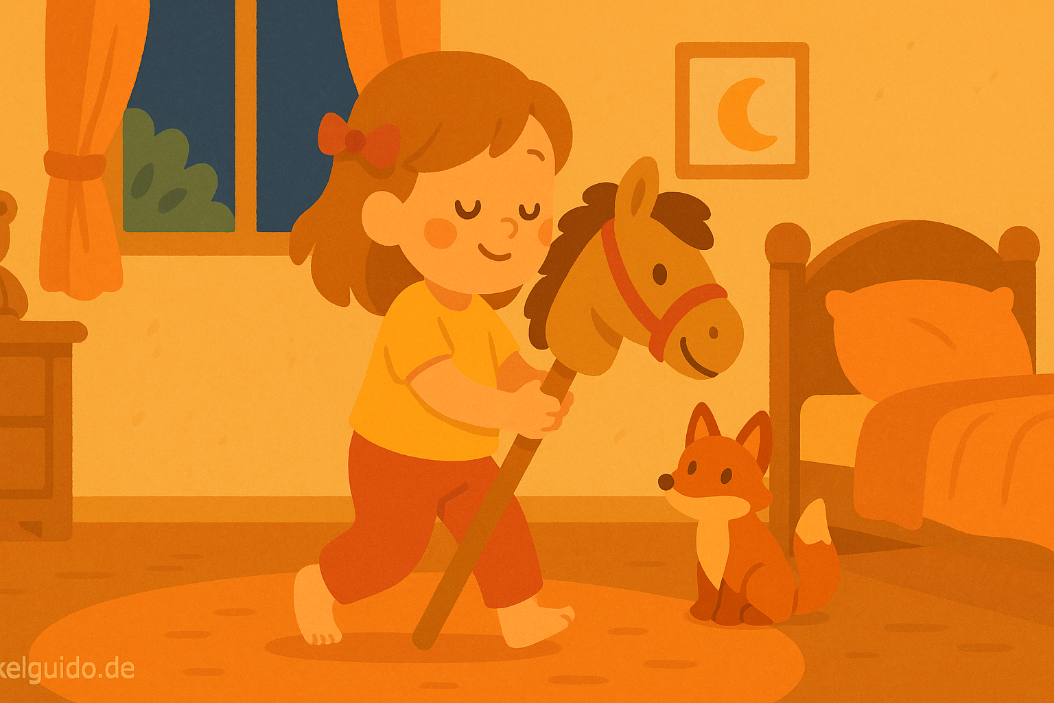 Manni das Steckenpferd findet sein Zuhause