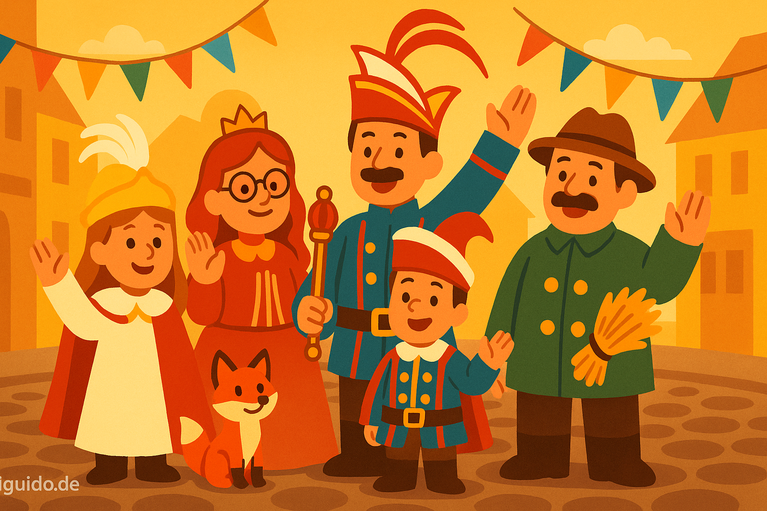 Absolut jeck – Das Fünfgestirn aus Kommern