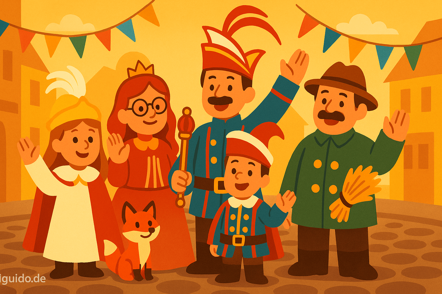 Absolut jeck – Das Fünfgestirn aus Kommern