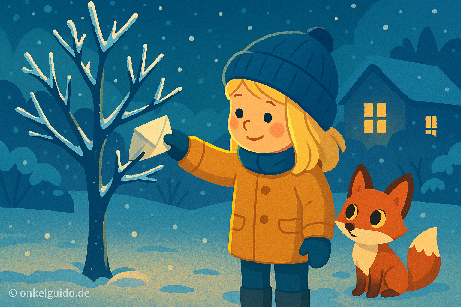 Wo der Weihnachtswunschzettel wirklich hingehört