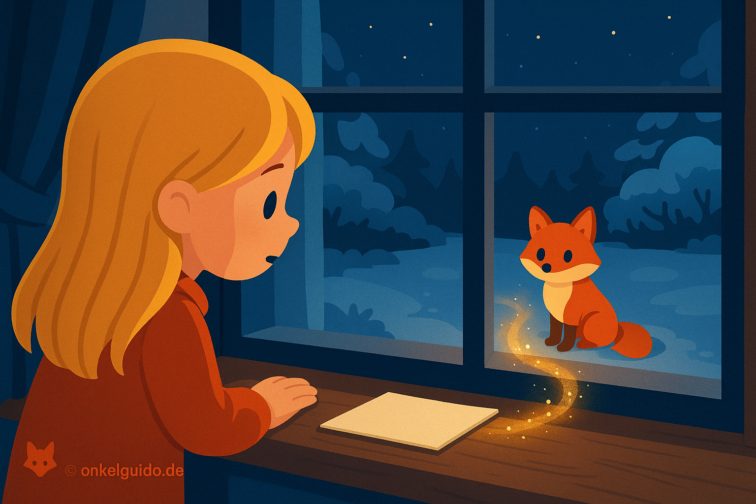 Wann das Christkind den Wunschzettel wirklich abholt