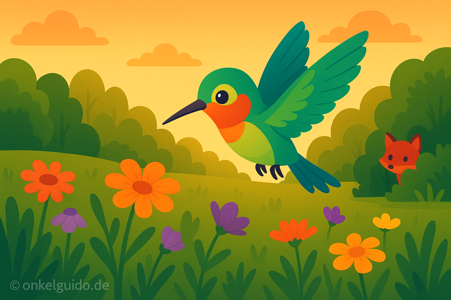 Sam, der kleine Kolibri & das Geheimnis der leisen Flügel