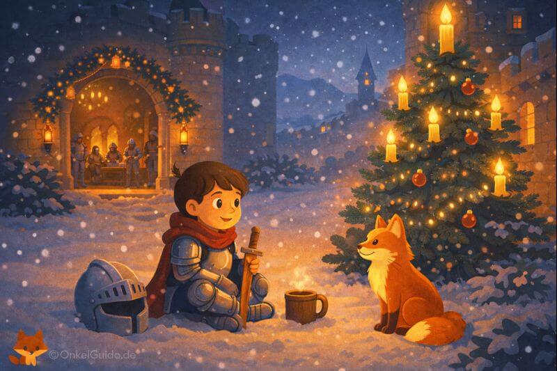 Wie feiern kleine Ritter eigentlich Weihnachten?