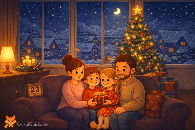 Der 23. Dezember & das Knistern vor dem großen Abend