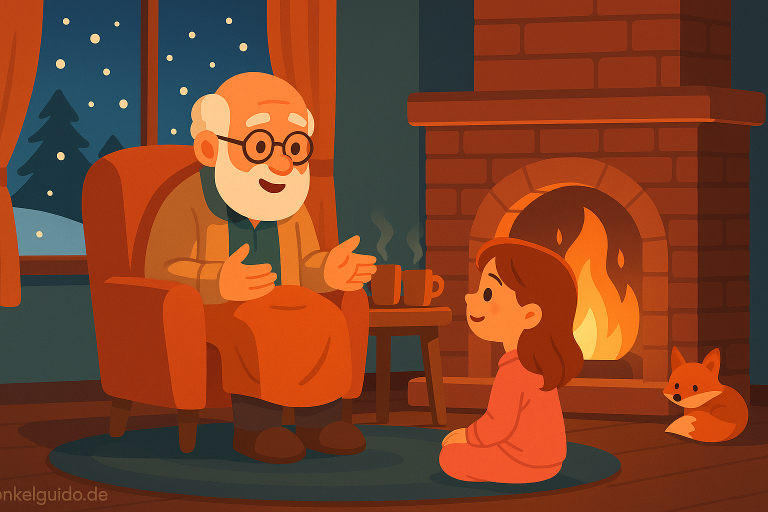 Warum der Weihnachtsmann manchmal durch den Kamin kommt