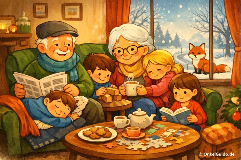 Ein Eisfreier Tag bei Oma & Opa