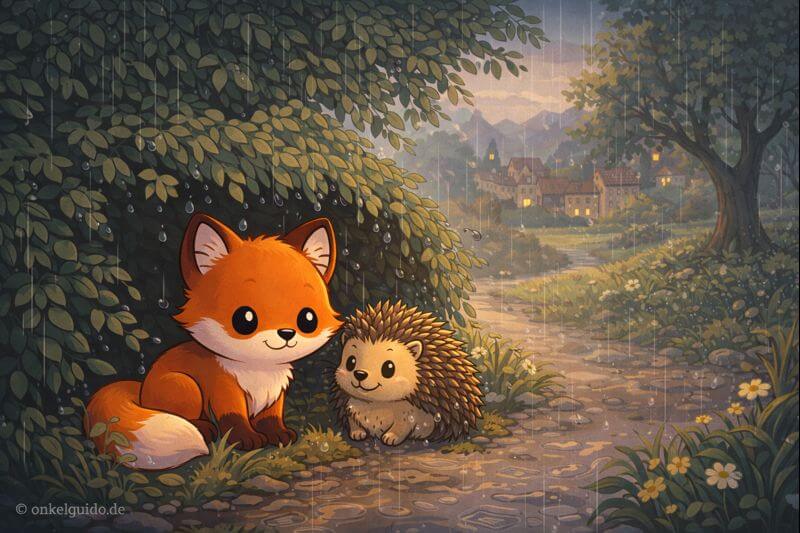 Der kleine Fuchs & der Regenfreund