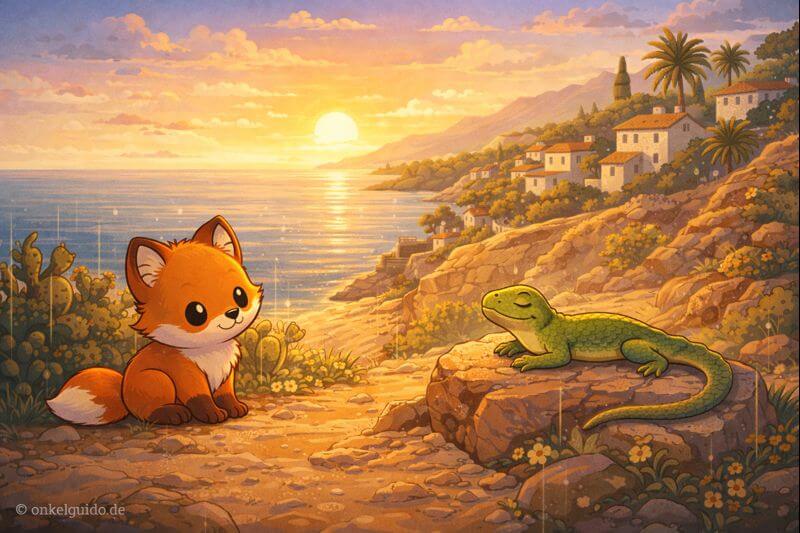 Der kleine Fuchs & die stille Sonne Spaniens