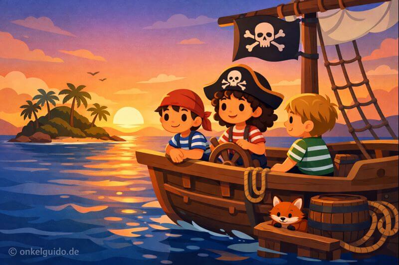 Die wilden Piraten & das Geheimnis der leisen Wellen