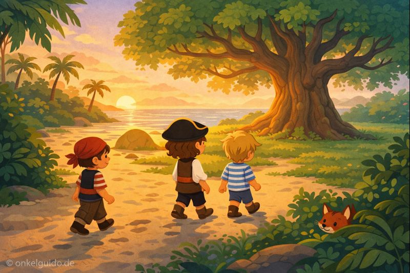 Die wilden Piraten & die Insel, die leise atmete