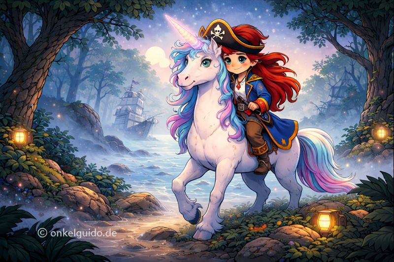 Jana, die Piratenkönigin, das stolze Einhorn & die Insel der leisen Stimmen