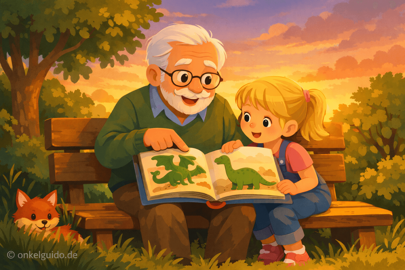 Drachen oder Dinosaurier? Eine liebevolle Gute-Nacht-Geschichte über den Unterschied